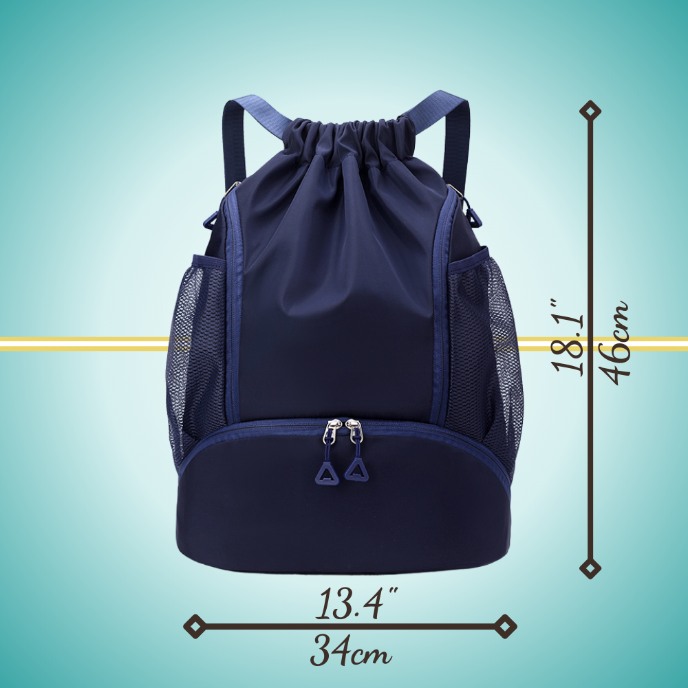 Pickleball Backpack with Shoe Department navy