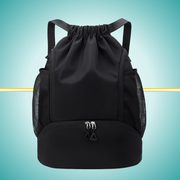 Pickleball Backpack with Shoe Department Black