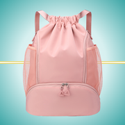 Pickleball Backpack with Shoe Department Pink