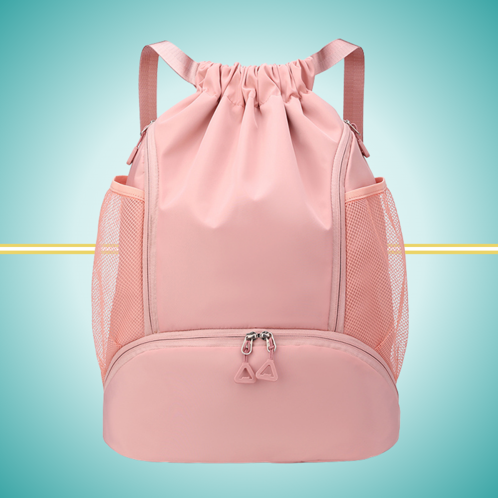 Pickleball Backpack with Shoe Department Pink