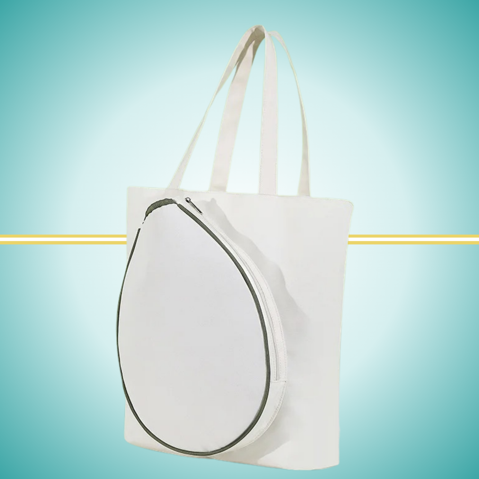 Canvas tennis bag racket bag