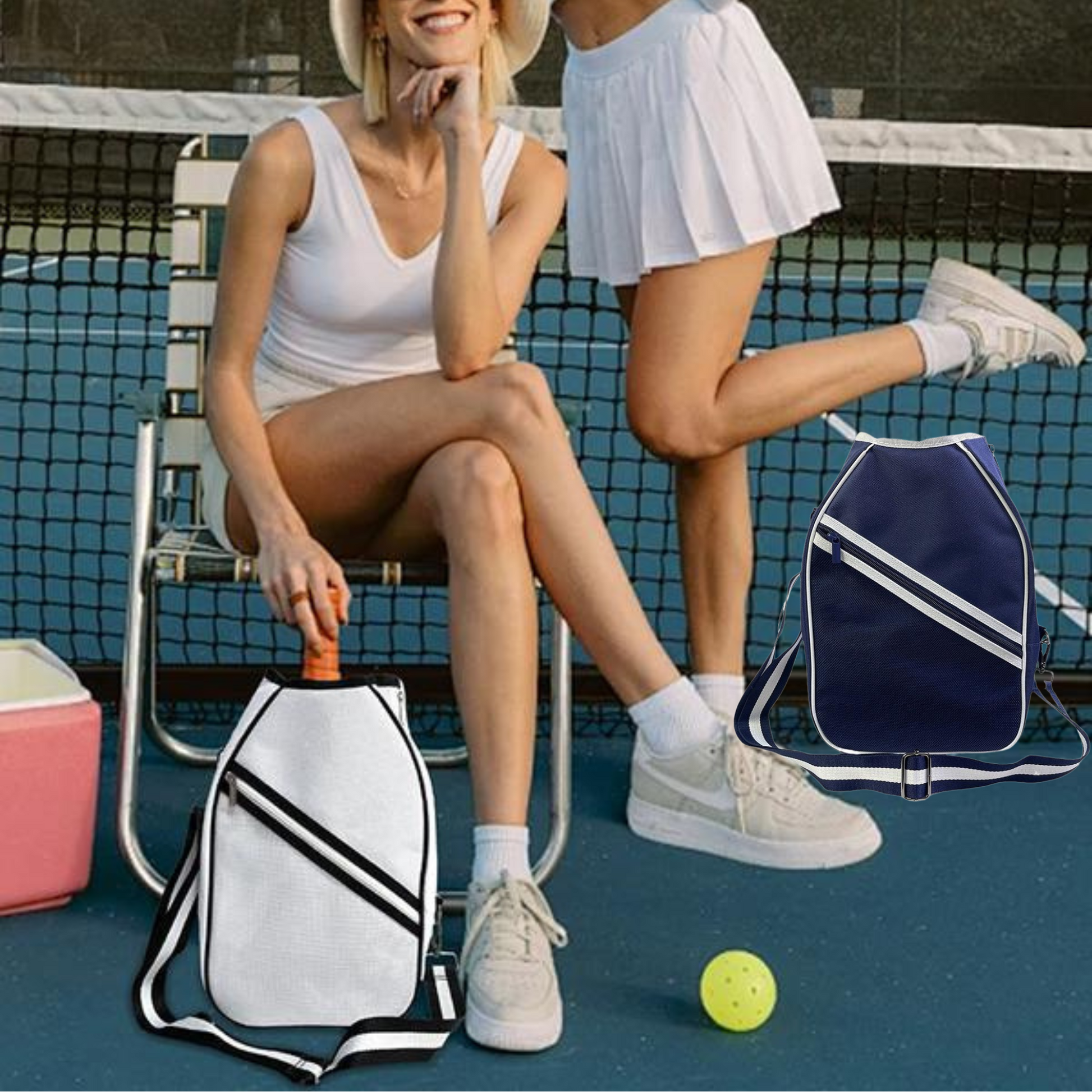 pickleball paddle bag navy